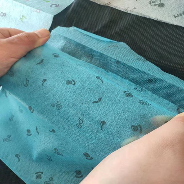 printed non-woven fabric